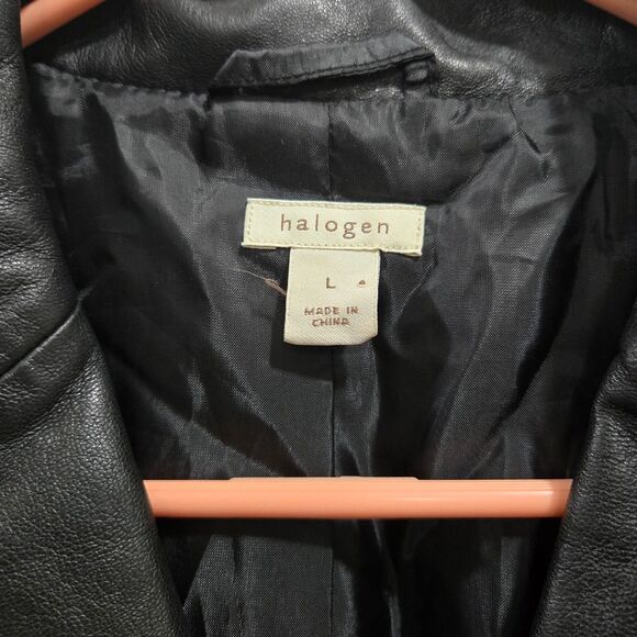 Halogen Buttery Leather Jacket; Medium/Large - Picture 3 of 5